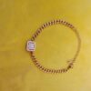 Square stone bracelet