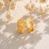 Gold Leaf Ring