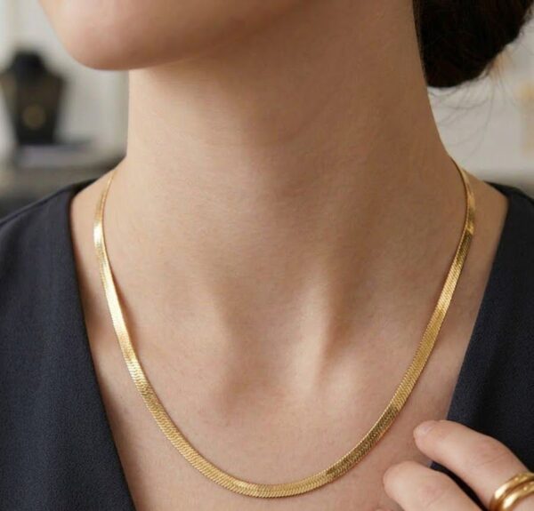 Herringbone Chain Necklace