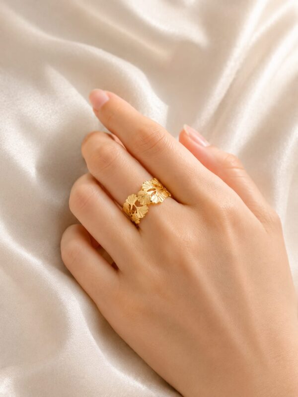 Gold Leaf Ring